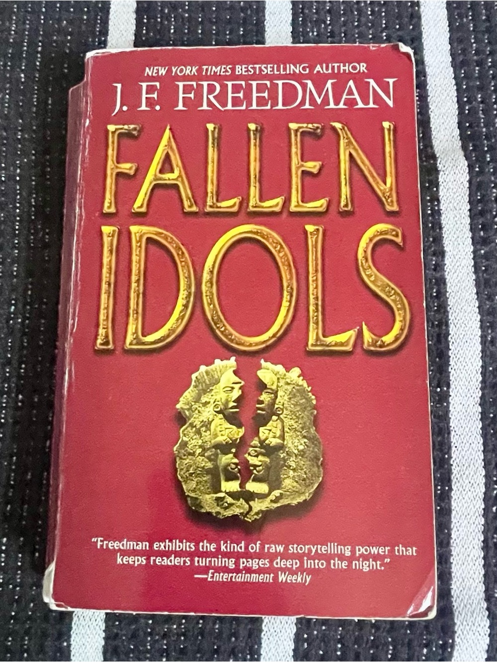 J.F. Freedman "Fallen Idols" Paperback - First Edition